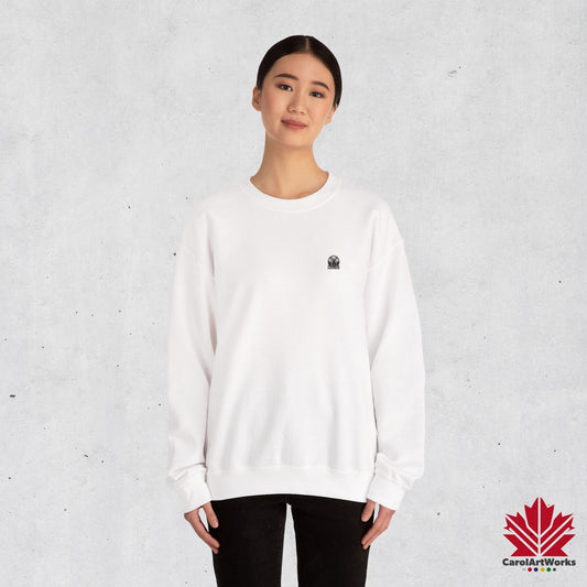 'Wild & Free' Unisex Heavy Blend™ Crewneck Sweatshirt - Cozy Everyday Essential