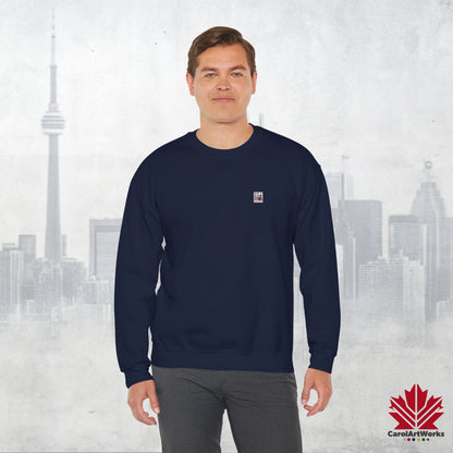 “Made in Canada” Unisex Sweatshirt – Minimalist, Playful and Proud