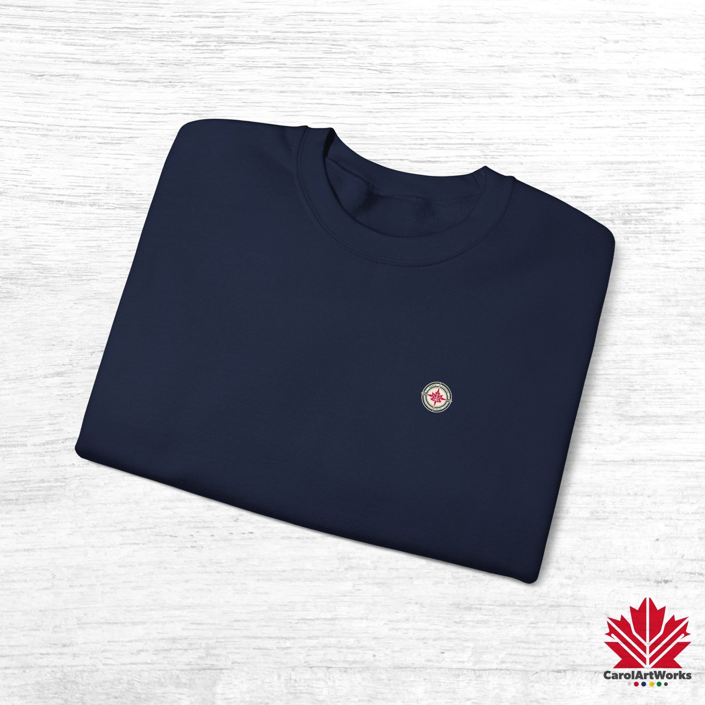 “North Strong” Compass Design Unisex Sweatshirt – Navigate Adventure with Canadian Pride