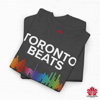 Toronto Beats Classic Cotton Tee – Where Pride Meets Pulse.