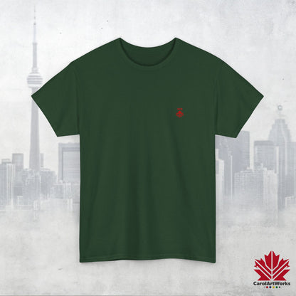 “WE CAN” with Maple Leaf Unisex Cotton Tee – Casual Comfort for Every Occasion