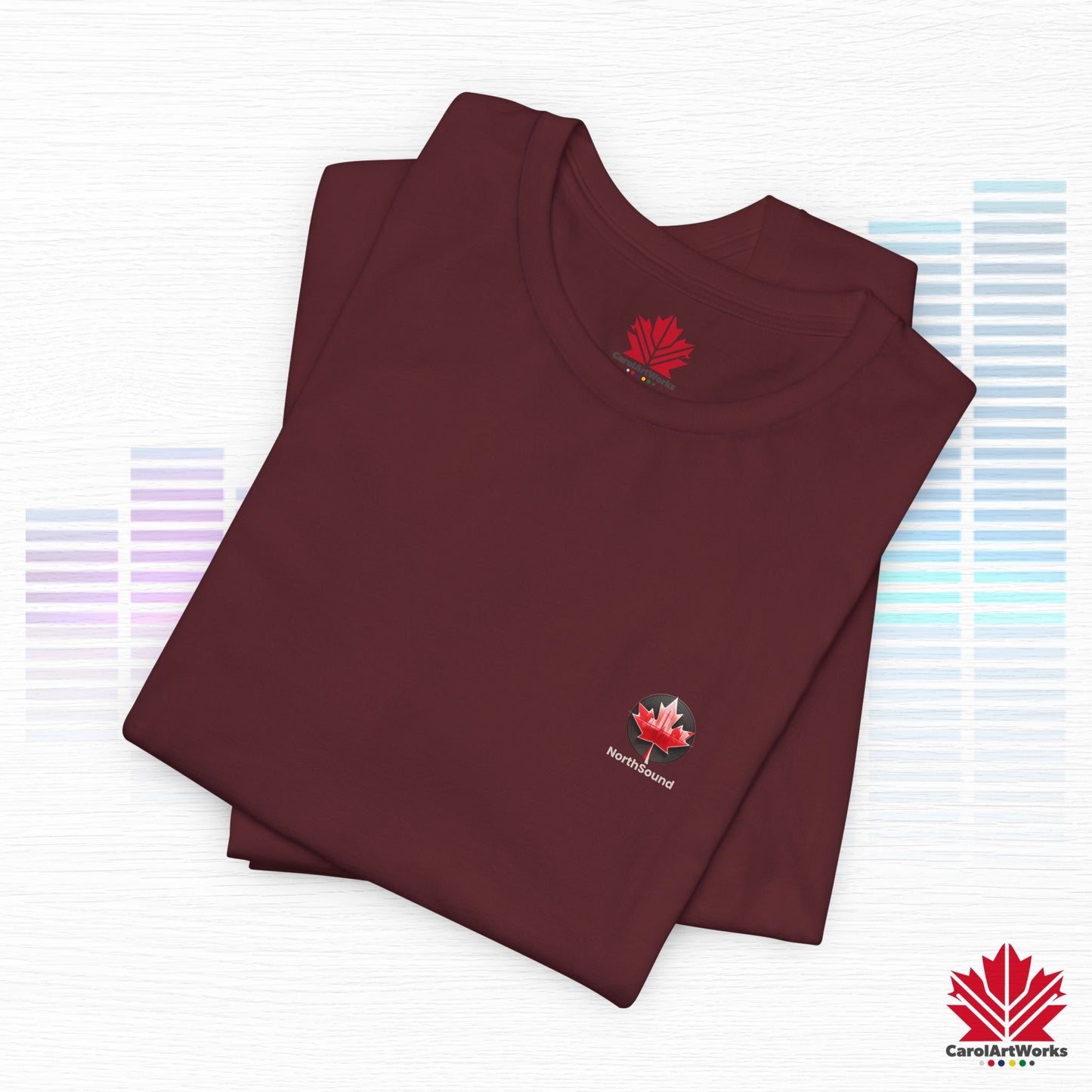 "NorthSound" Unisex Short Sleeve Tee - Wear the Sound of Canada