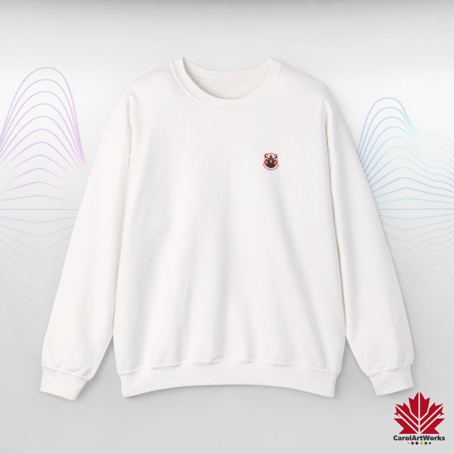 "Great North Sound" True North Soundwaves Sweatshirt
