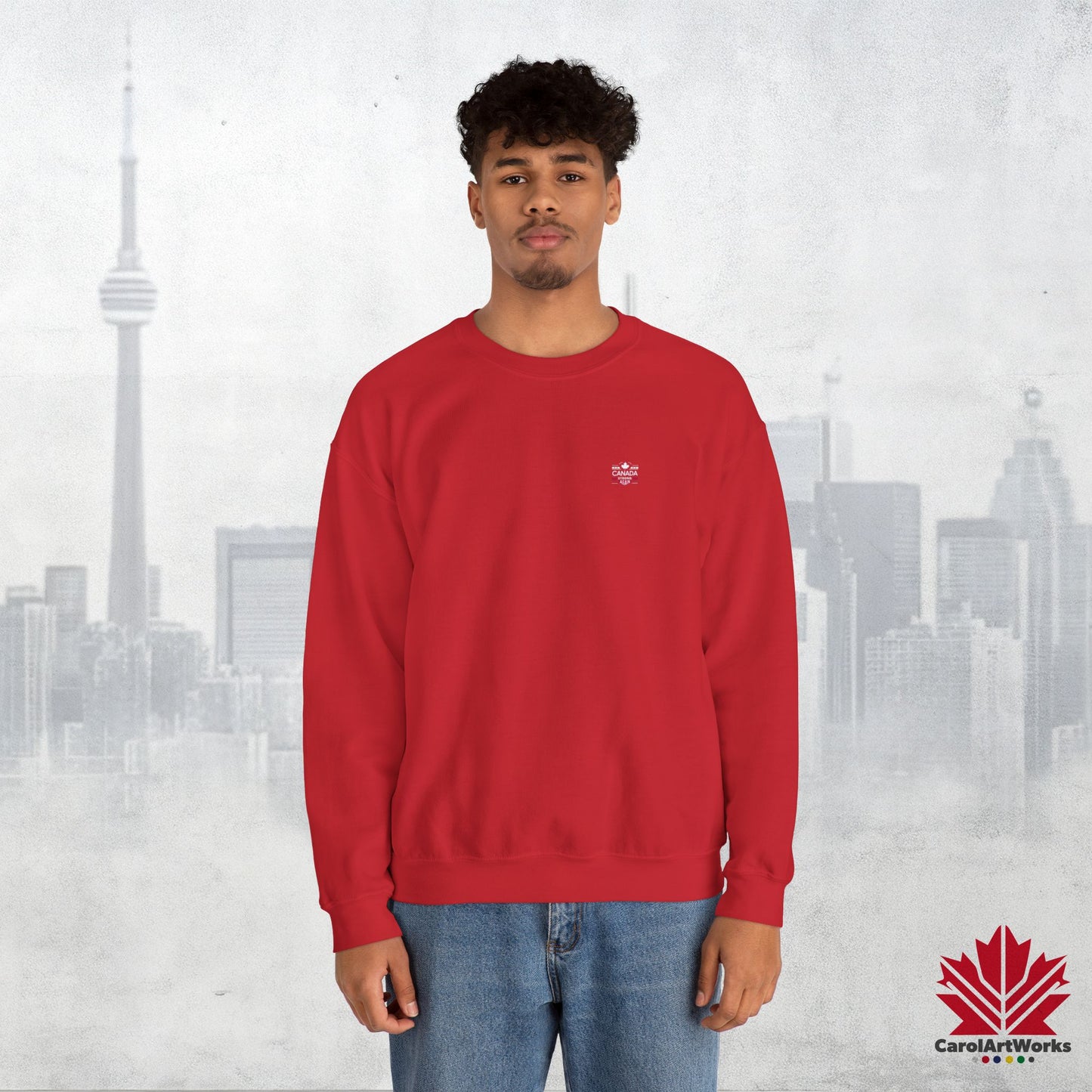 “Canada Strong Again” Unisex Sweatshirt – Wear Your Pride, Bold and Patriotic!