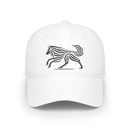 scandinavian minimalistic WOLF Design Baseball Cap – Perfect for Animal Lovers