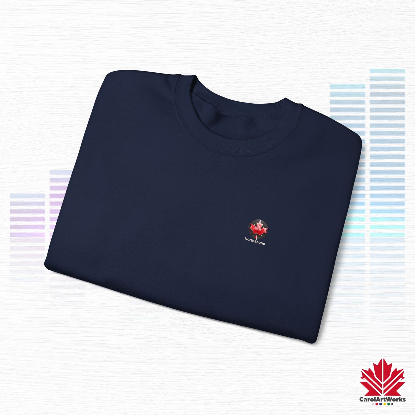 "NorthSound" Unisex Sweatshirt - Cozy Canadian Vibes