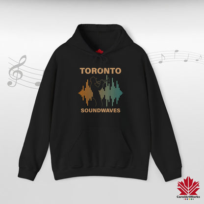 Sweat à capuche Toronto Soundwaves – Enveloppé de son et de confort