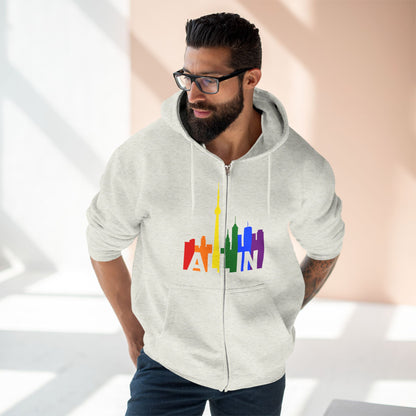 ALL IN - Sweat à capuche zippé doux pour les journées fraîches