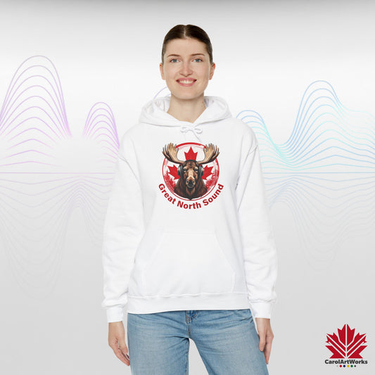 "Great North Sound" Cozy Canadian Vibes Hoodie