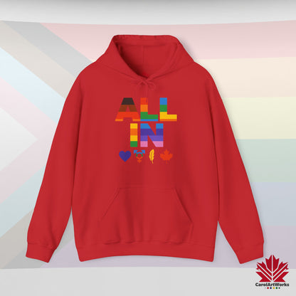 TOUT EN Cœur. Voix. Fierté. - Sweat à capuche Fierté chaud et confortable