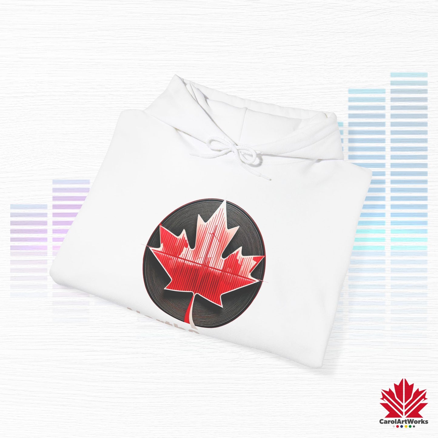 "NorthSound" Unisex Hoodie - The Beat of Canada in Cozy Comfort