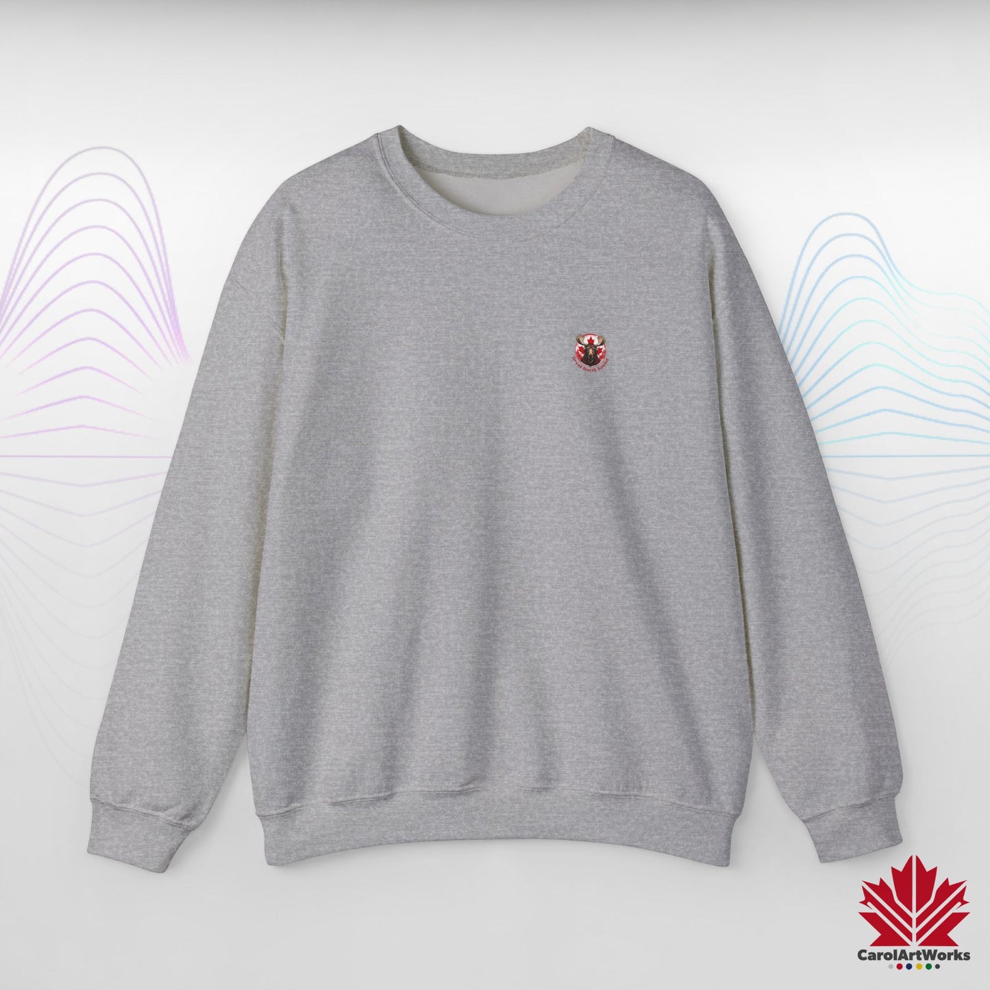 "Great North Sound" True North Soundwaves Sweatshirt