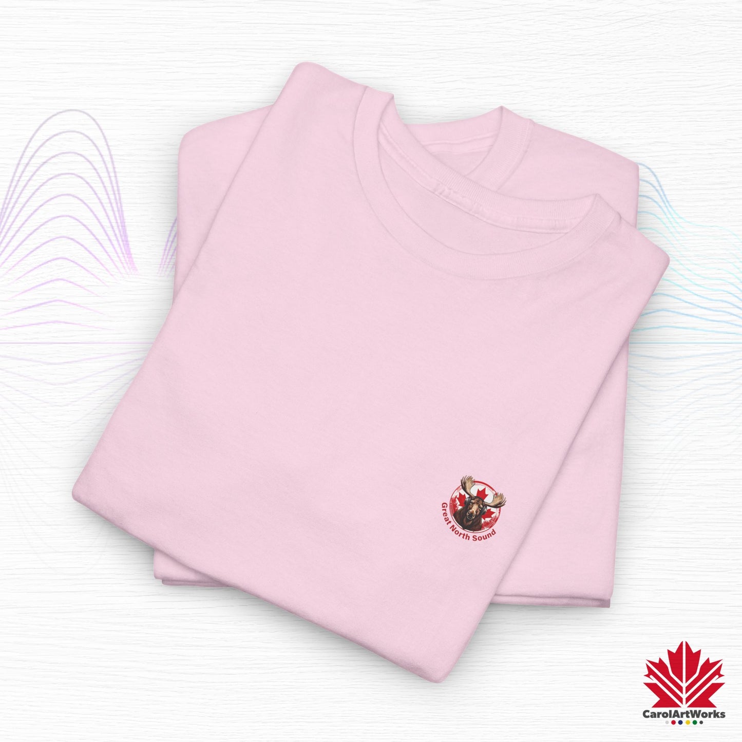 "Great North Sound" True North Sound Moose Tee