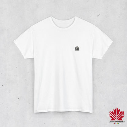 “Wild & Free” Unisex Cotton Tee – Nature Inspired Graphic T-Shirt
