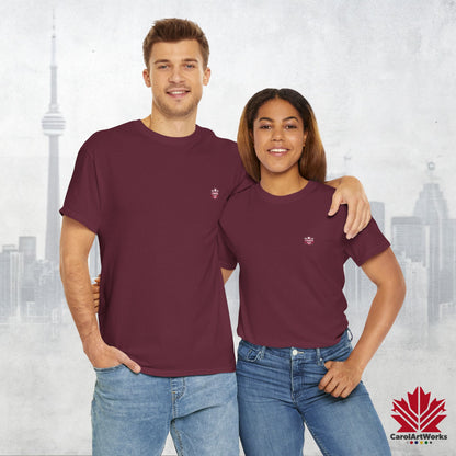 “Canada Strong Again” Unisex Cotton Tee – Comfortable Casual Wear