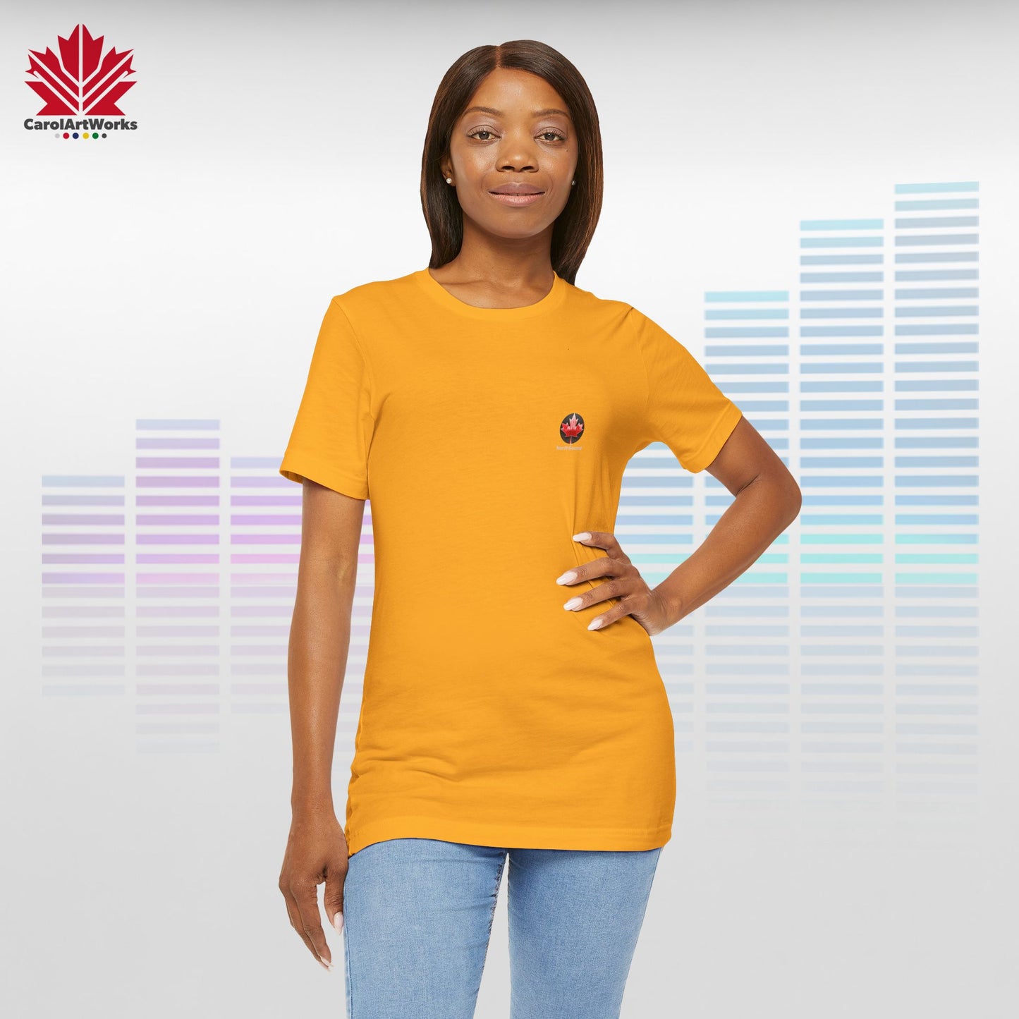 "NorthSound" Unisex Short Sleeve Tee - Wear the Sound of Canada