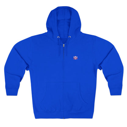 “Canada Strong Again” Unisex Zip Hoodie – Wear Your Pride, Bold and Patriotic!