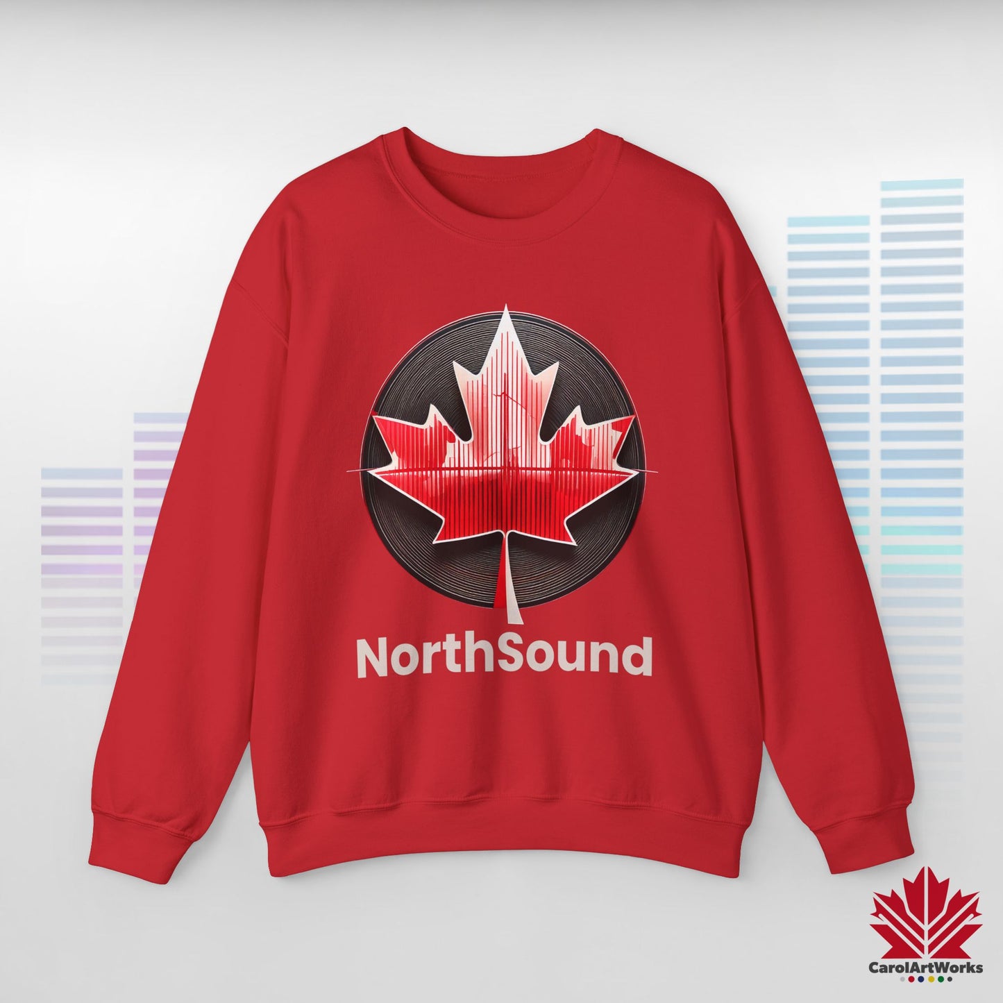 "NorthSound" Unisex Sweatshirt - Cozy Canadian Vibes