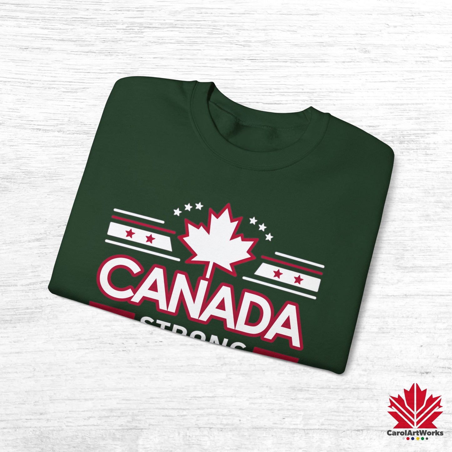 Sweat-shirt unisexe « Canada Strong Again » – Portez votre fierté, audacieuse et patriotique !