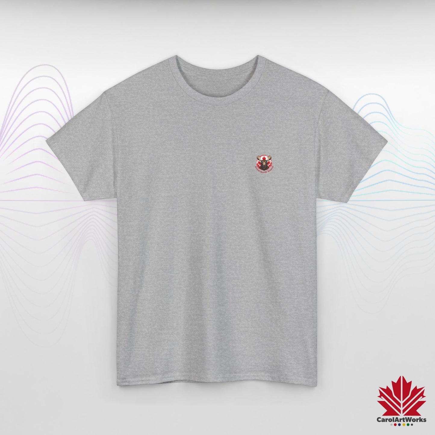 "Great North Sound" True North Sound Moose Tee