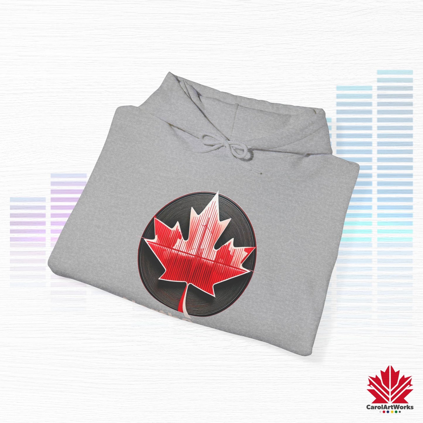 "NorthSound" Unisex Hoodie - The Beat of Canada in Cozy Comfort