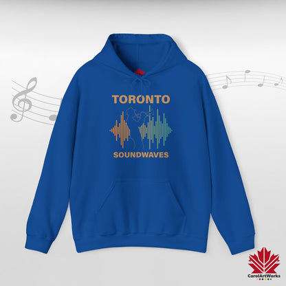 Sweat à capuche Toronto Soundwaves – Enveloppé de son et de confort