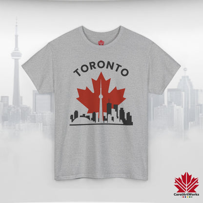 Toronto Leafline Cotton Tee for Urban Pride Vibes