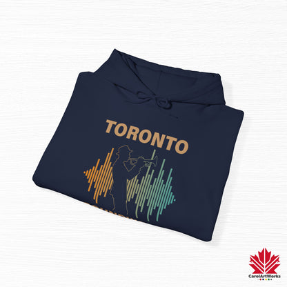 Sweat à capuche Toronto Soundwaves – Enveloppé de son et de confort