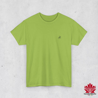 scandinavian minimalistic DEER Design Unisex Cotton Tee – Casual Stylish Comfort