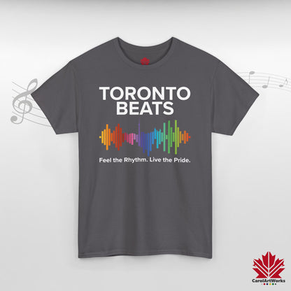 Toronto Beats Classic Cotton Tee – Where Pride Meets Pulse.