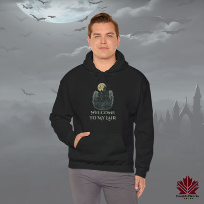Welcome To My Lair – Halloween Hoodie | Witchy Haunted House Vibes