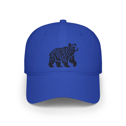scandinavian minimalistic BEAR Design Baseball Cap – Casual Outdoor Style