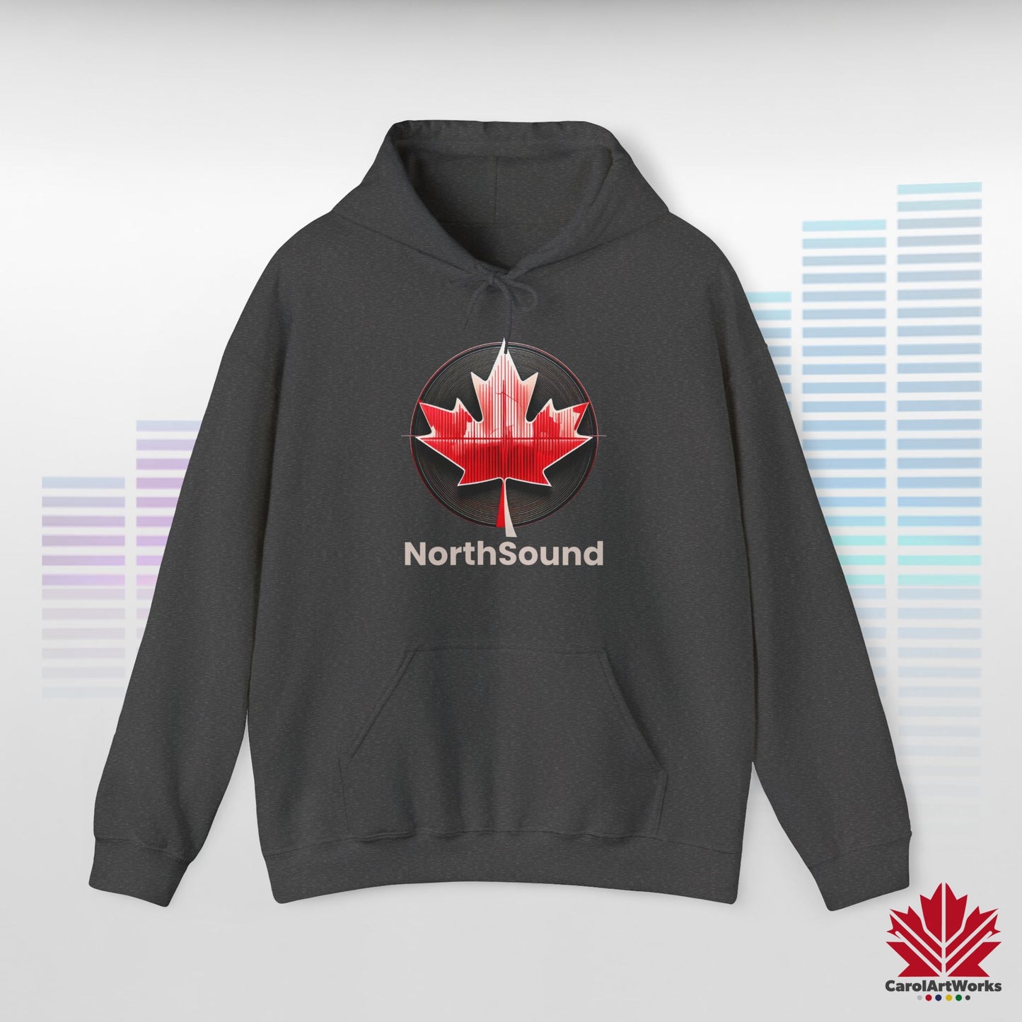 "NorthSound" Unisex Hoodie - The Beat of Canada in Cozy Comfort