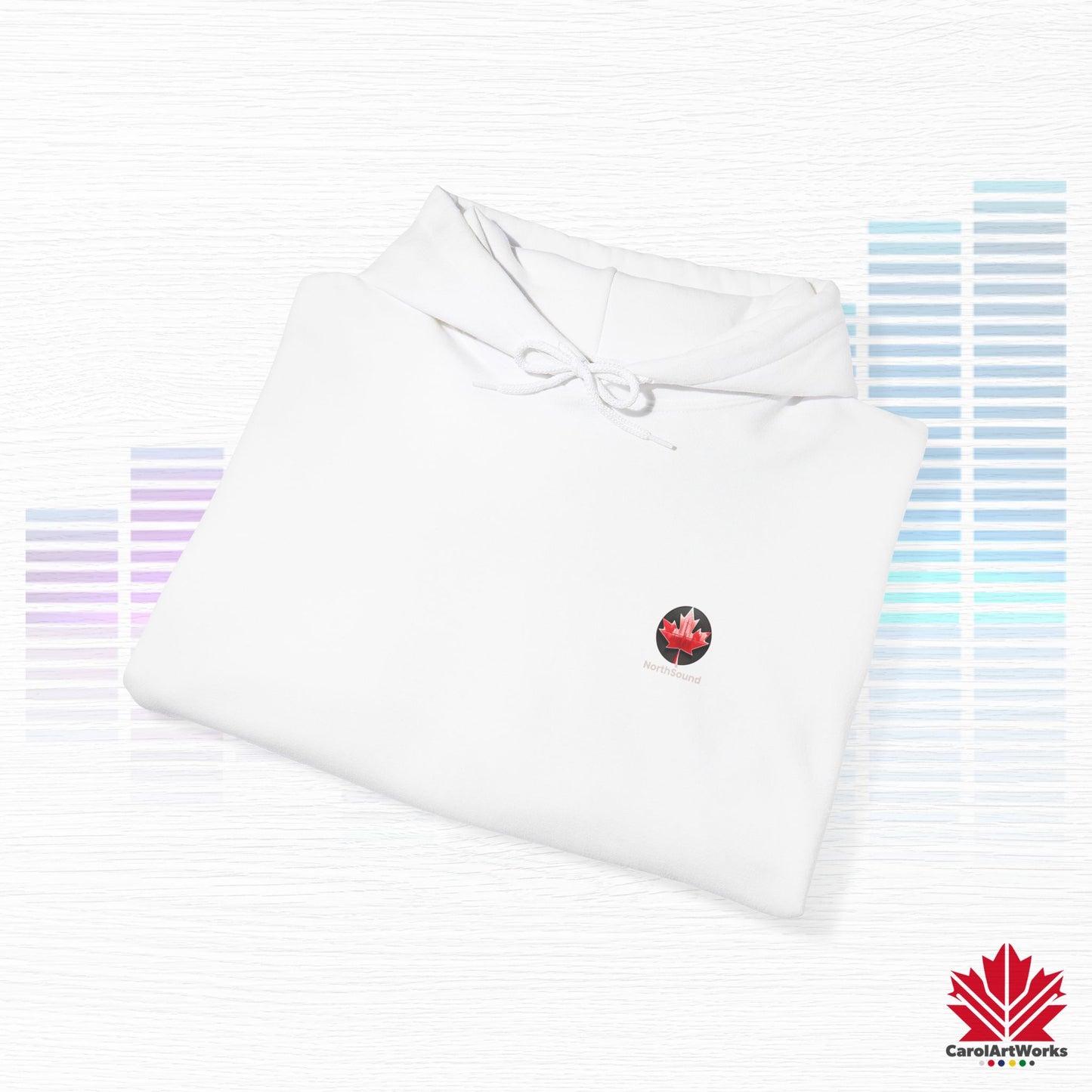 "NorthSound" Unisex Hoodie - The Beat of Canada in Cozy Comfort