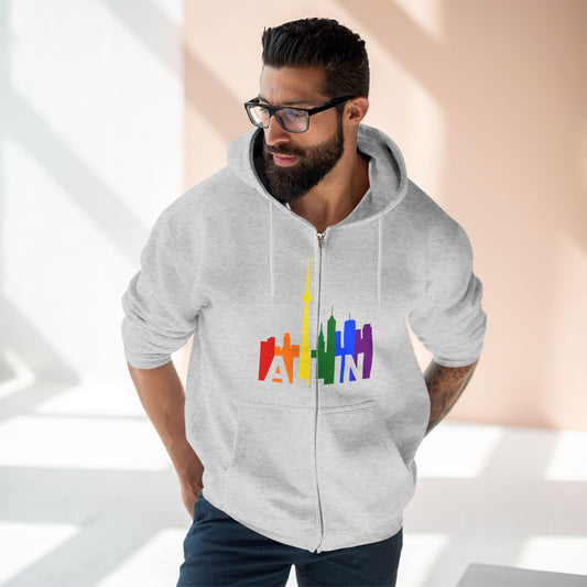 ALL IN - Sweat à capuche zippé doux pour les journées fraîches