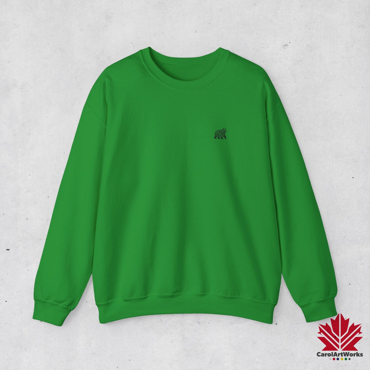 Sweat-shirt unisexe au design minimaliste scandinave BEAR – Tenue décontractée et confortable