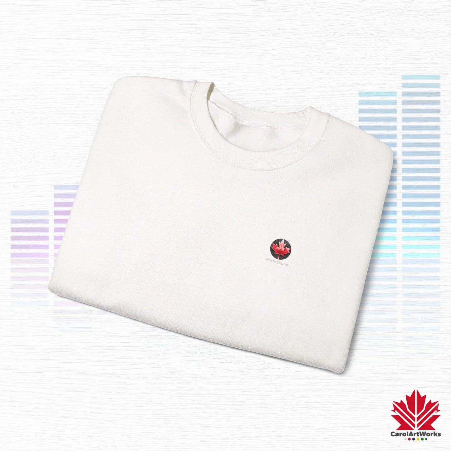 "NorthSound" Unisex Sweatshirt - Cozy Canadian Vibes