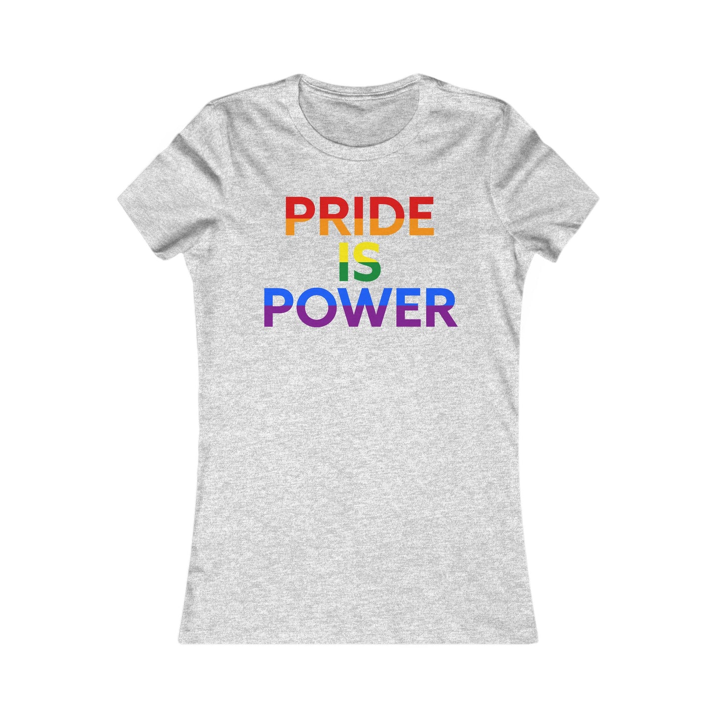La fierté, c'est le pouvoir – T-shirt féminin à porter avec fierté