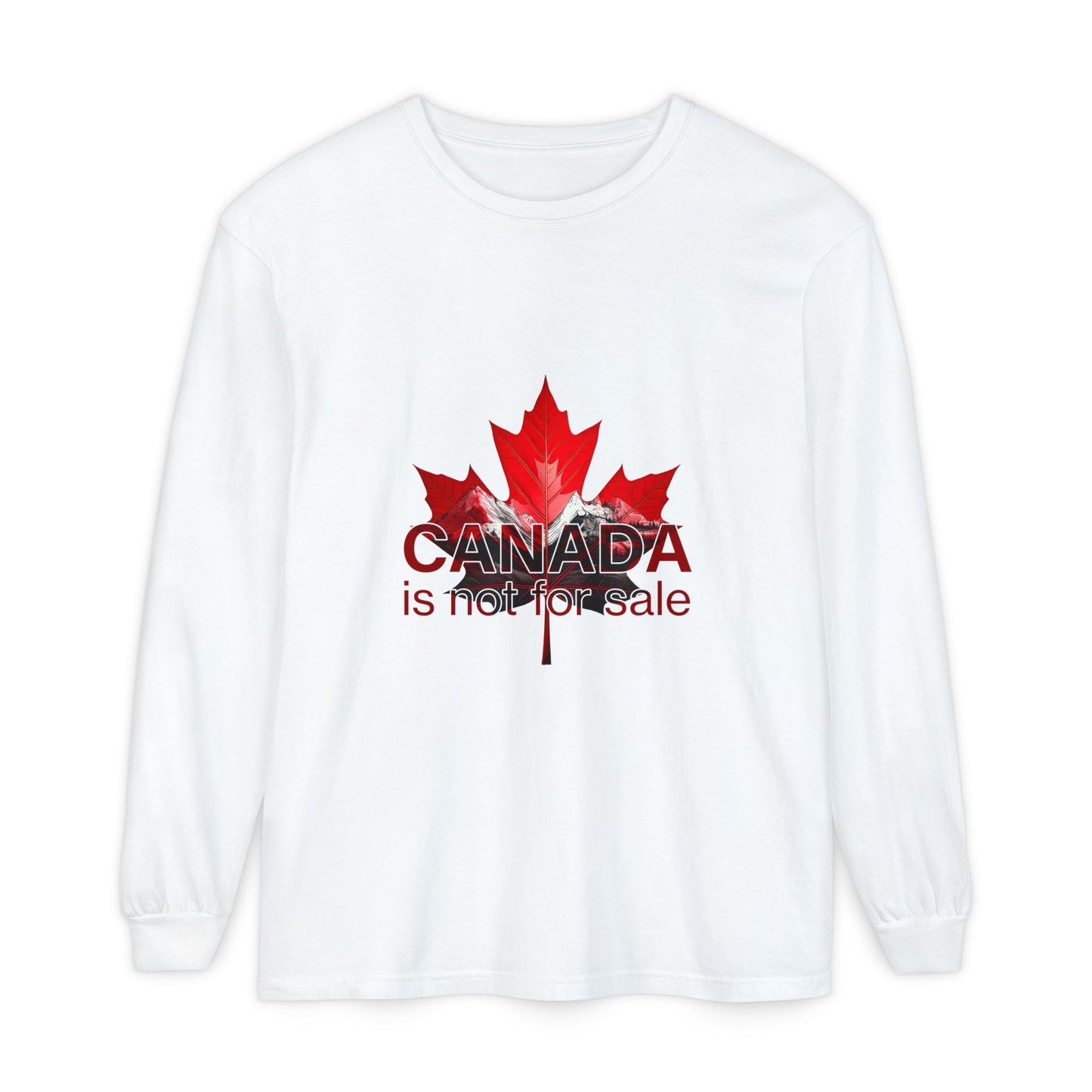 „Kanada ist nicht zu verkaufen“ – Statement-T-Shirt für Damen – Auffälliger Aufdruck, starke Identität