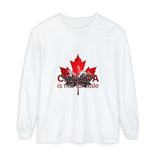 „Kanada ist nicht zu verkaufen“ – Statement-T-Shirt für Damen – Auffälliger Aufdruck, starke Identität