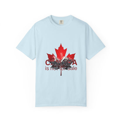 Canada Is Not For Sale Statement Tee – Bold Front, Uncompromising Patriotism