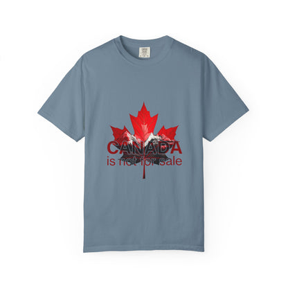 Canada Is Not For Sale Statement Tee – Bold Front, Uncompromising Patriotism