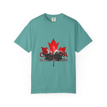 Canada Is Not For Sale Statement Tee – Bold Front, Uncompromising Patriotism
