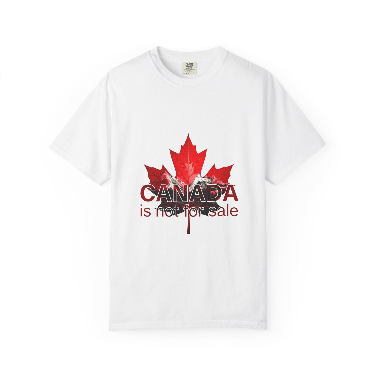 Canada Is Not For Sale Statement Tee – Bold Front, Uncompromising Patriotism