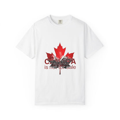 Canada Is Not For Sale Statement Tee – Bold Front, Uncompromising Patriotism