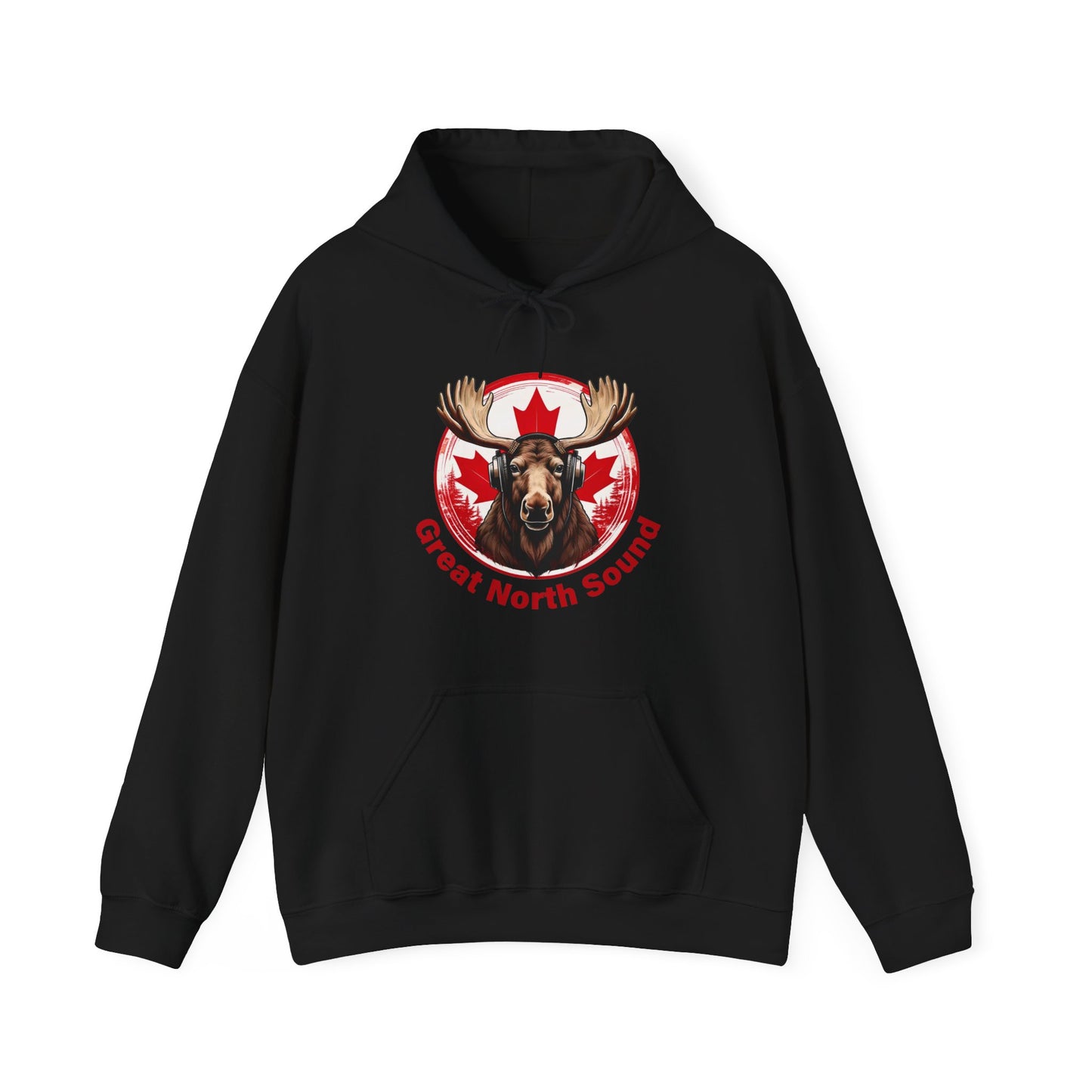 Great North Sound Hoodie – Everyday Warmth, Vinyl‑Inspired Canadian Pride