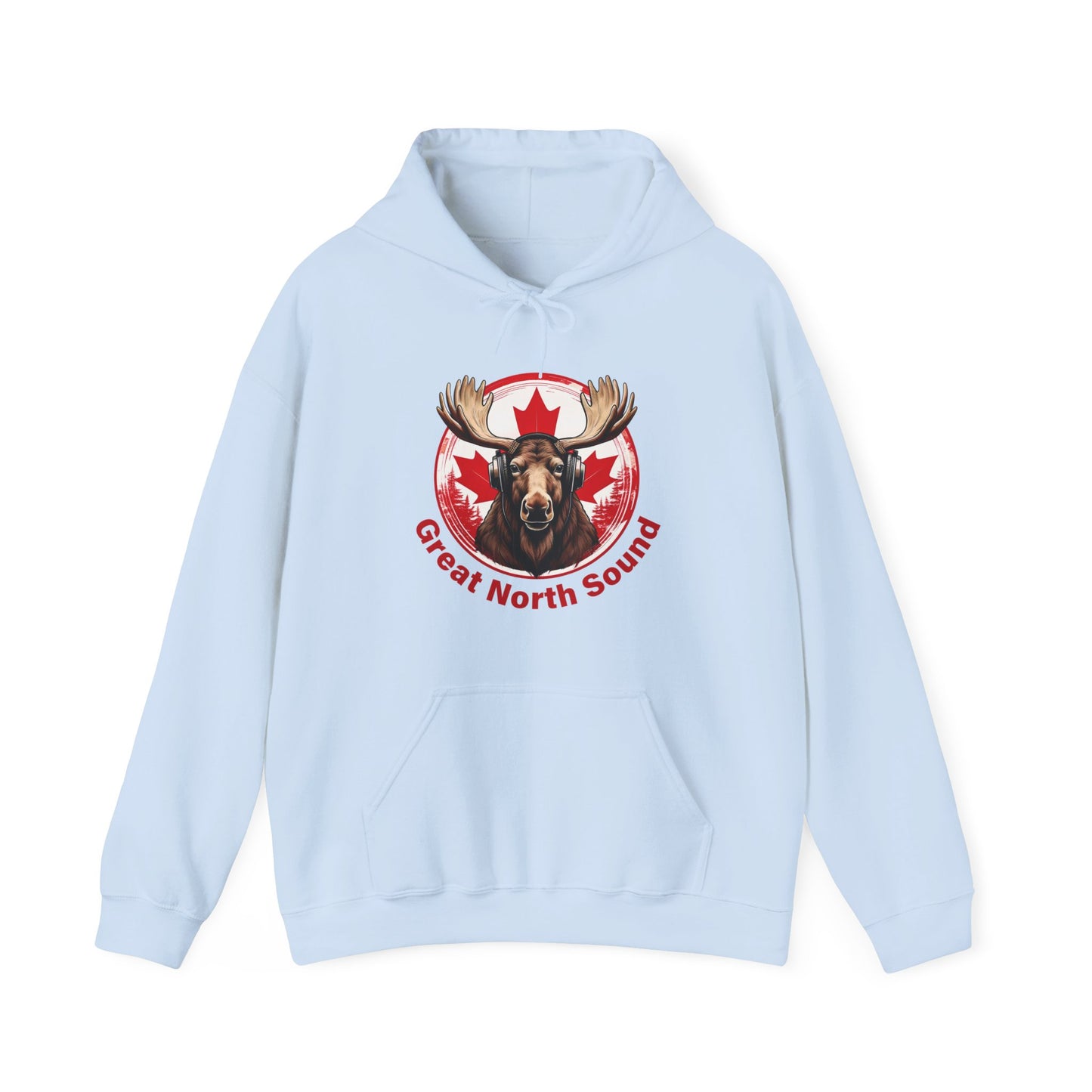 Great North Sound Hoodie – Everyday Warmth, Vinyl‑Inspired Canadian Pride