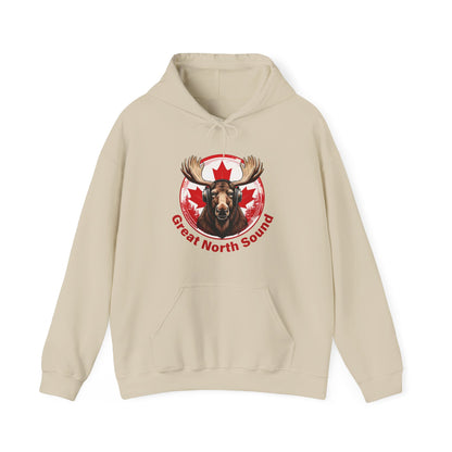 Great North Sound Hoodie – Everyday Warmth, Vinyl‑Inspired Canadian Pride