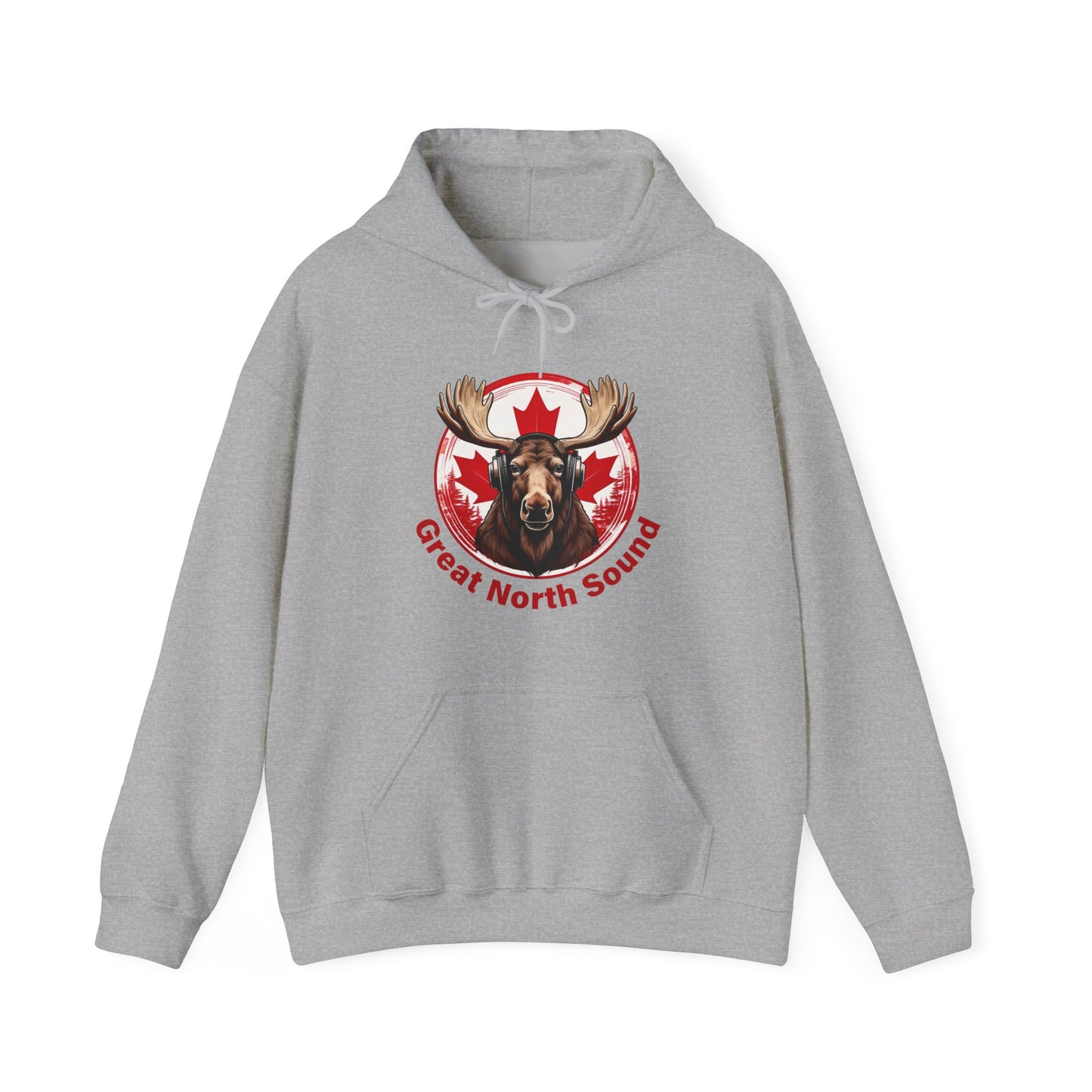 Great North Sound Hoodie – Everyday Warmth, Vinyl‑Inspired Canadian Pride