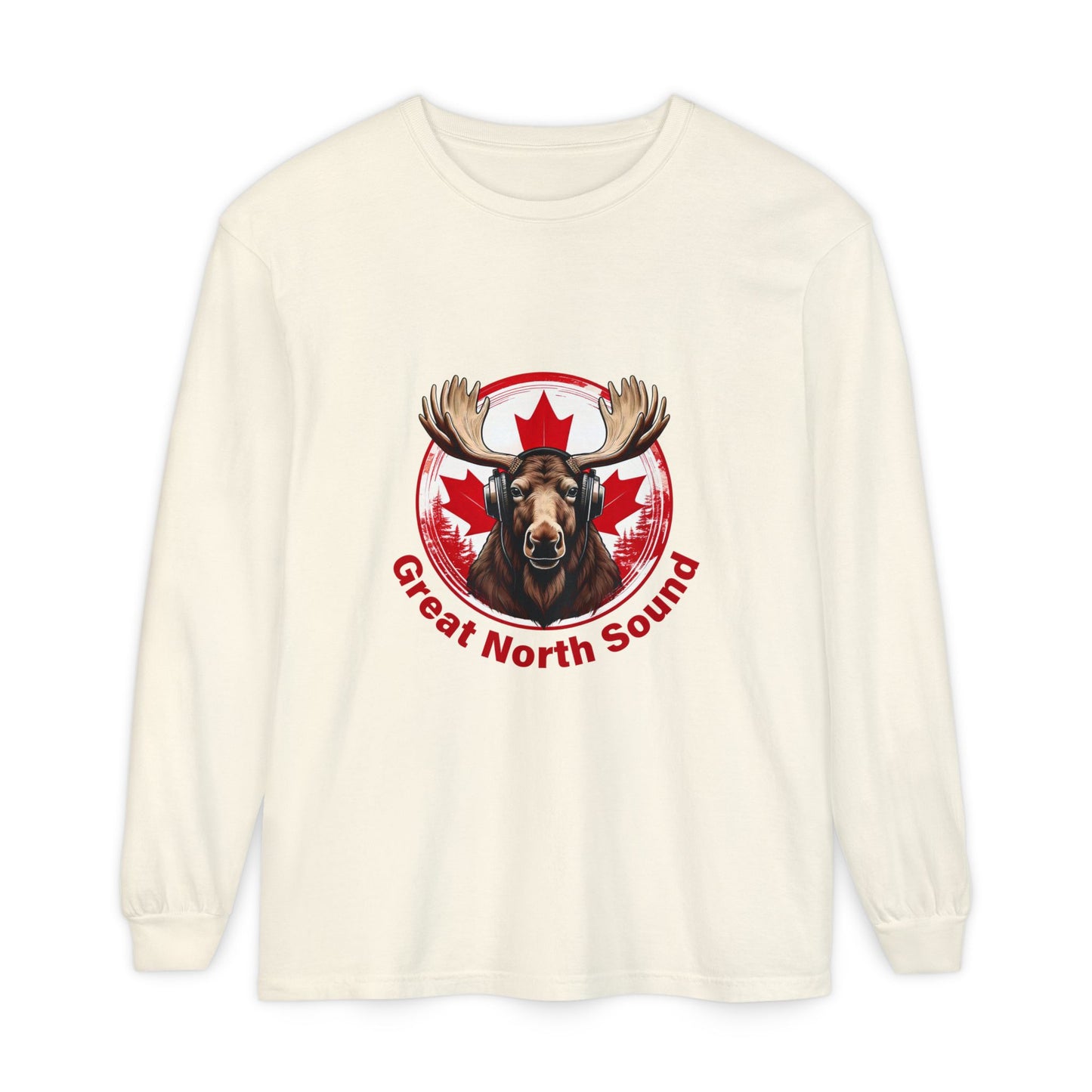 Great North Sound Longsleeve – Relaxed Fit, Canadian Vinyl Vibes